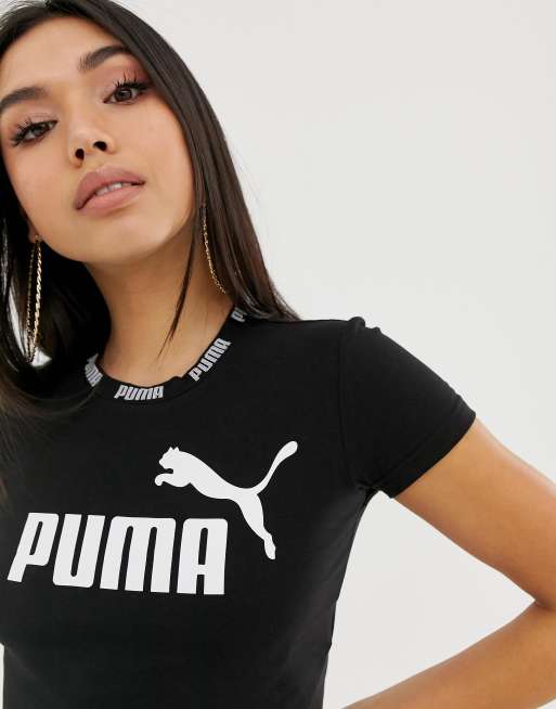 Puma amplified sale cropped tee