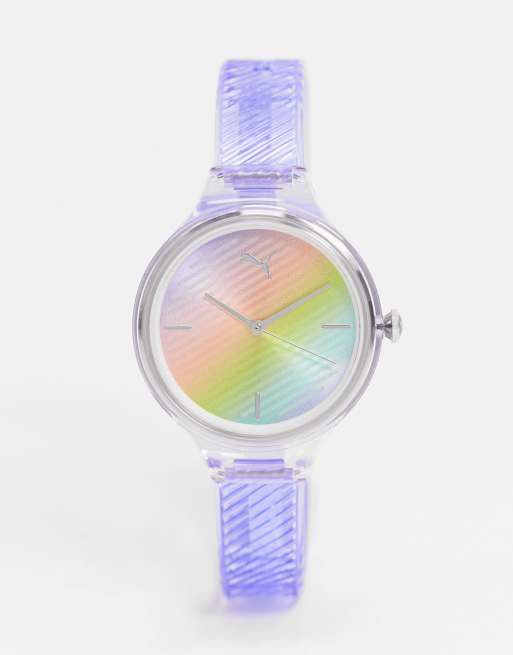 Puma analog watch in purple fade