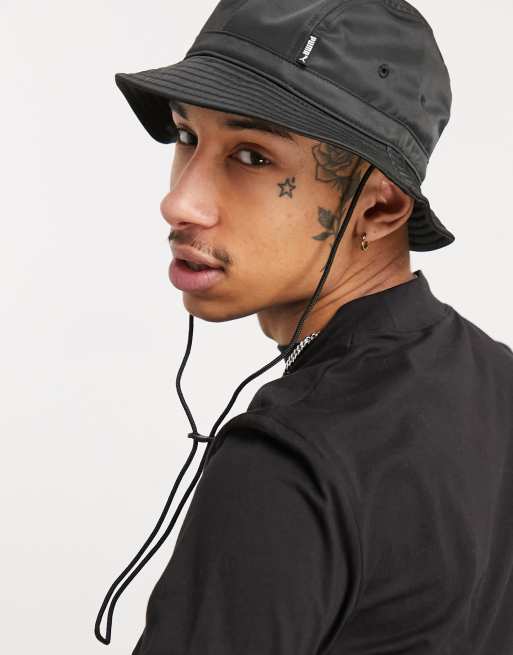 Puma archive bucket hat in black | ASOS