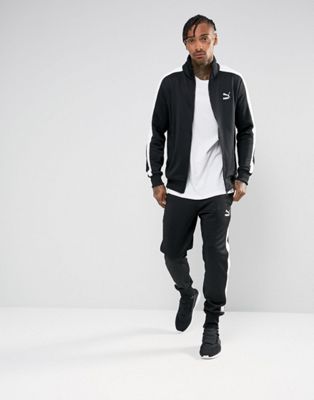 Puma Archive T7 Track Jacket In Black 