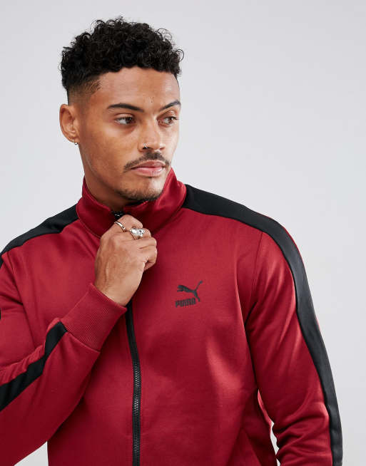 Puma track 2024 jacket red