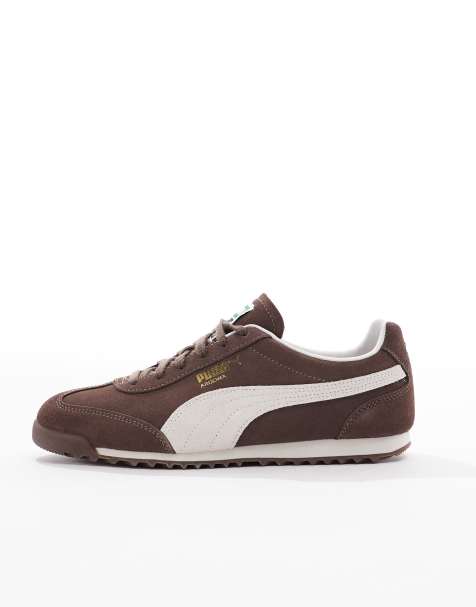 PUMA – Arizona – Bruna sneakers i unisex-modell - view 1