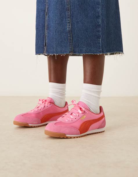 PUMA - Arizona Enrgy - Baskets - Rose et orange - view 1
