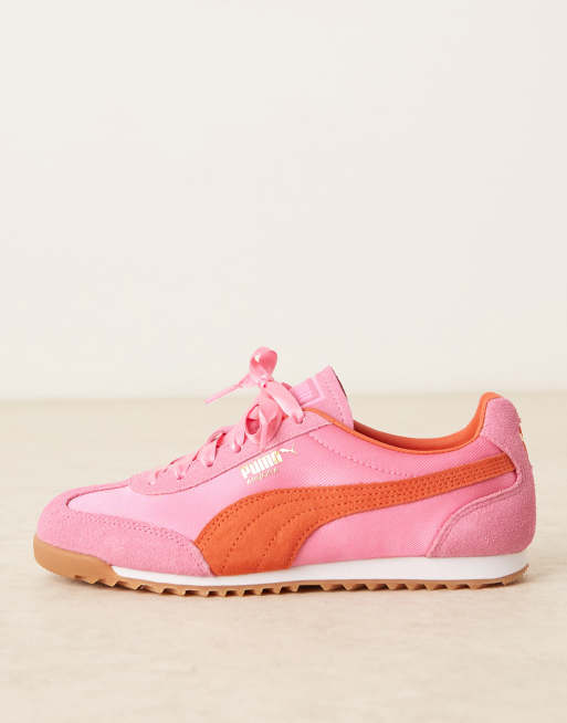 PUMA Arizona ENRGY sneakers in pink and orange, 2 of 5