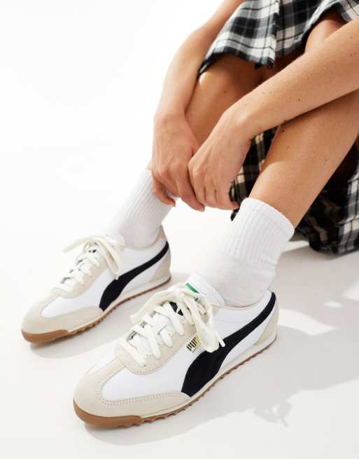 Puma Arizona Nylon in white and black