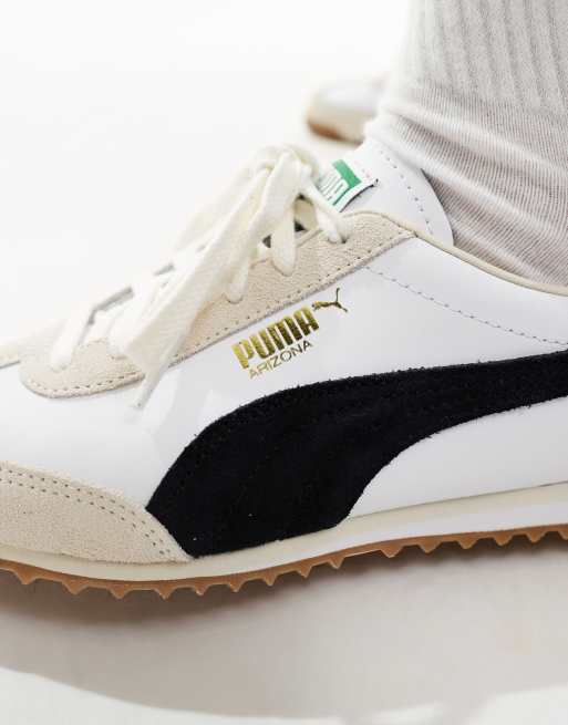 Puma Arizona Nylon in white and black