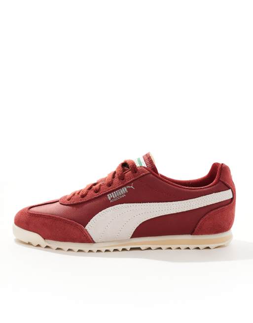 PUMA Arizona Nylon sneakers in burgundy