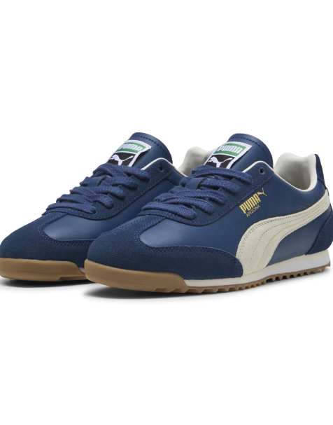 Puma Arizona retro sneakers in persian blue-warm white-puma g - view 1