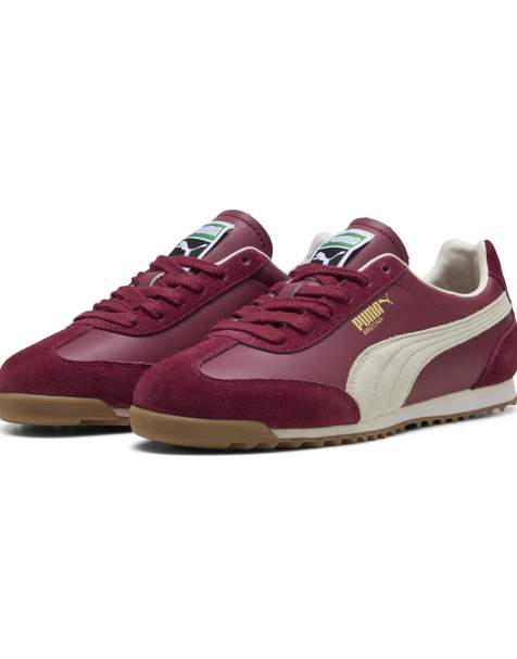 Puma Arizona retro sneakers in team regal red-warm white-puma - view 1