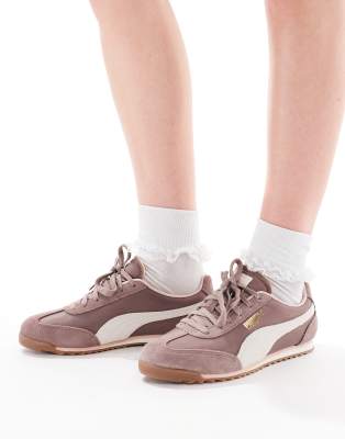 PUMA - Arizona - Sneaker in Hellbraun