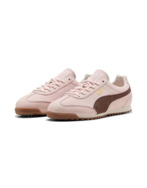 Puma Arizona sneakers in pink and brown, 2 of 4