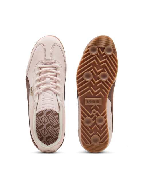 Puma Arizona sneakers in pink and brown, 3 of 4