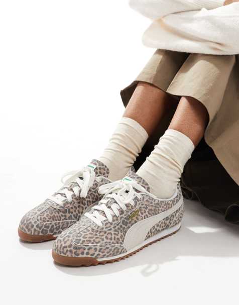 Puma Arizona trainers in leopard print - view 1