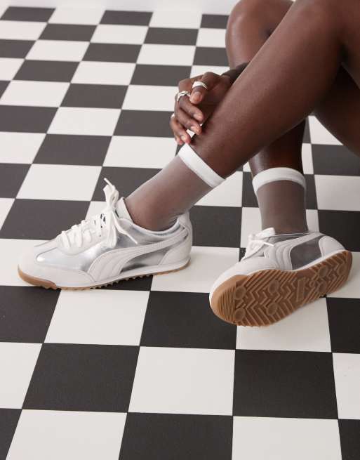 PUMA - Arizona - Baskets - Argent métallisé