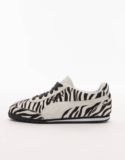 Puma Arizona trainers in zebra print