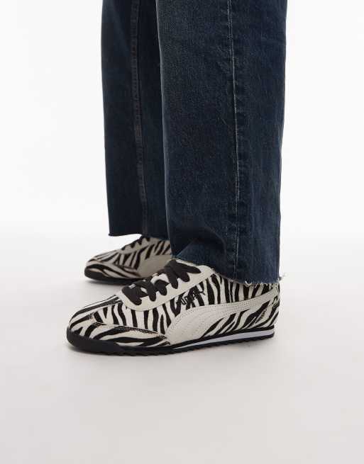 Puma Arizona trainers in zebra print