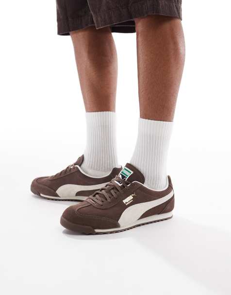 Puma Arizona unisex trainers in brown - view 1