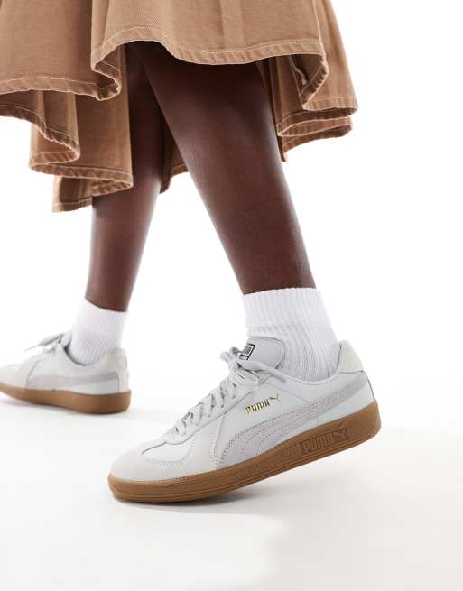 PUMA Army sneakers in light blue