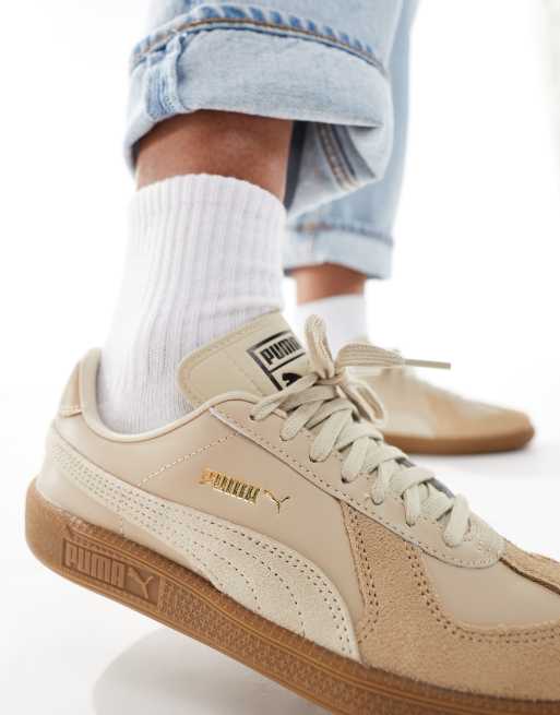 Tan puma trainers online