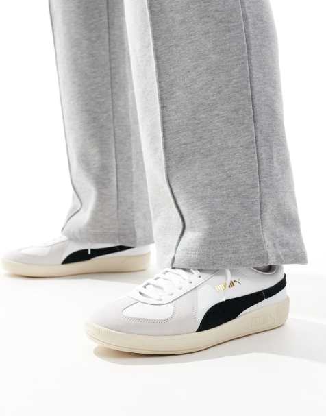 Puma Army trainers in white  - view 1
