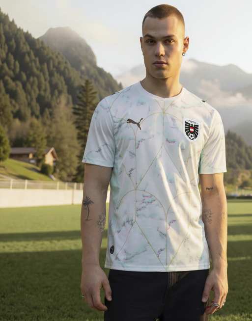 Puma Austria away jersey in white, 2 of 4