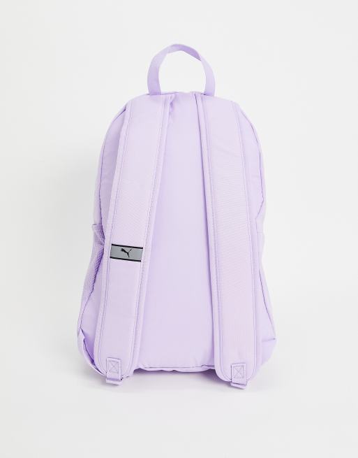 Puma purple shop backpack