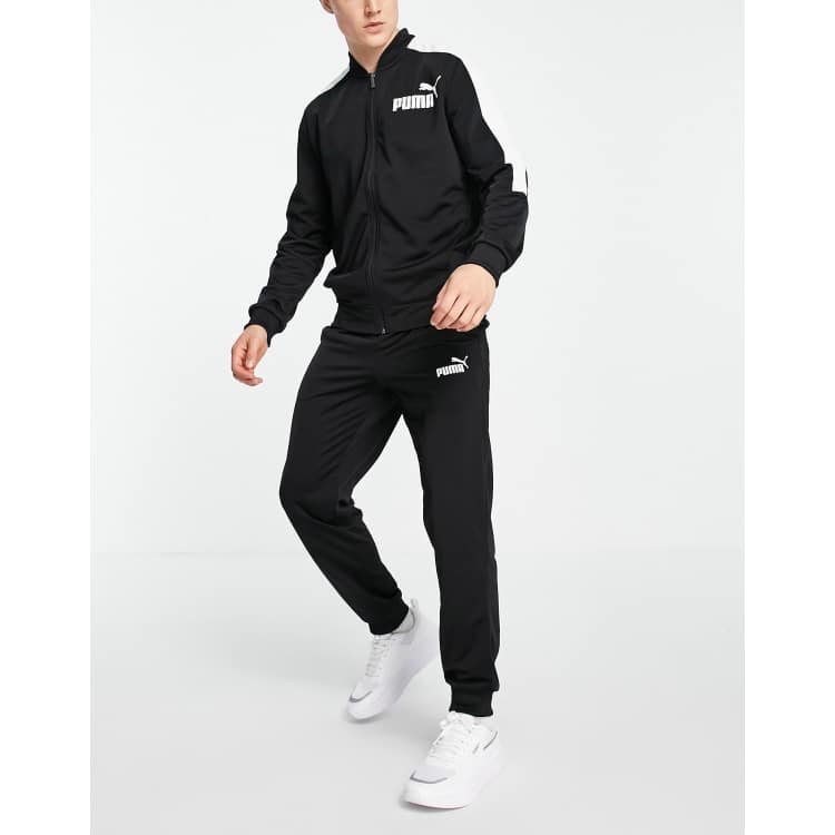 Puma Baseball Anzug aus Polytricot in Schwarz ASOS