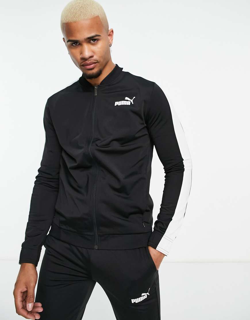سبوت كلين Puma Baseball Tricot track suit in black سبوت كلين سبوت كلين Puma Baseball Tricot track suit in black سبوت كلين