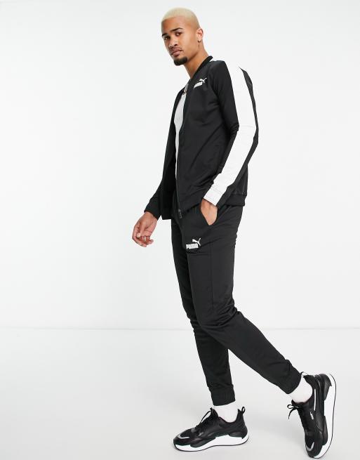 Sudadera Puma Baseball Tricot Suit-negro