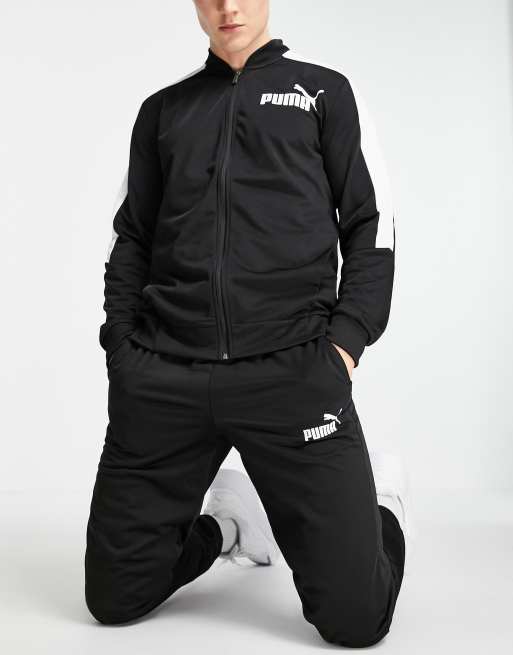 ASOS tracksuit Baseball | black in Tricot Puma