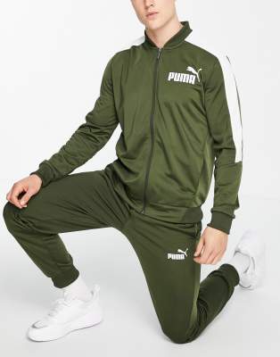 Зеленый костюм Puma т7