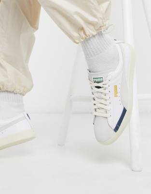 puma basket white asos