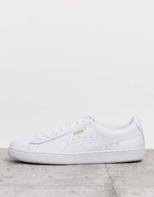 puma basket bianche