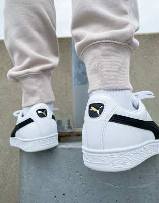 puma basket noir et blanc