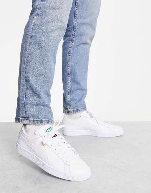 Puma Basket Classic XXI Sneakers bianche ASOS