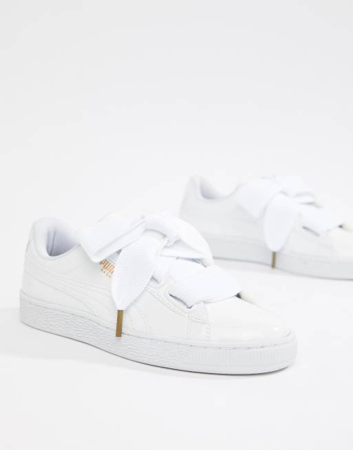 Basket heart cheap puma white