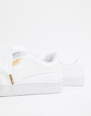 white patent puma