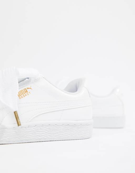 Puma basket sales heart bianche