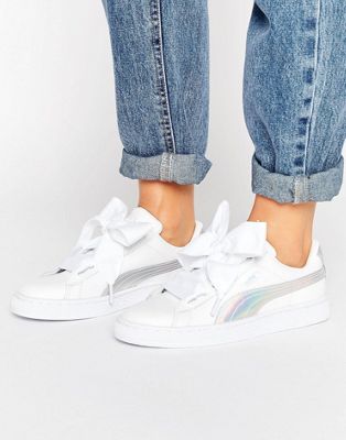 Puma Basket Heart Sneakers With 