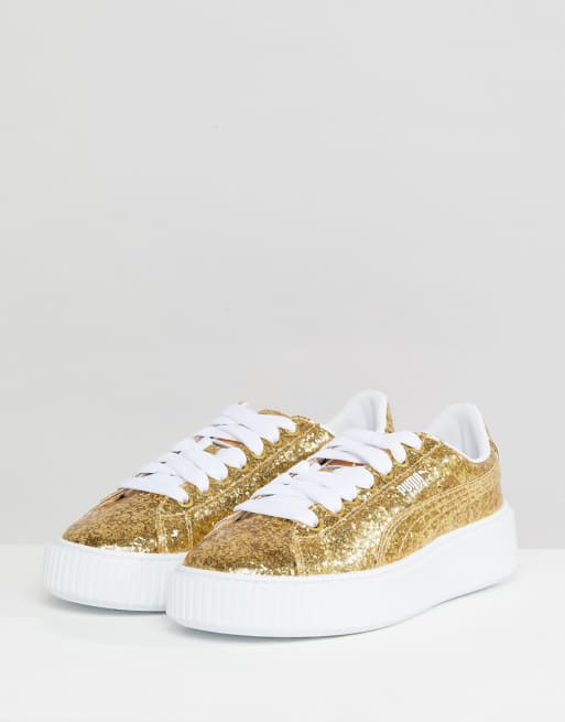 puma plateforme glitter puma plateforme glitter