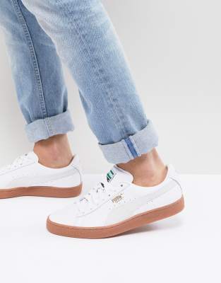 puma baskets classiques blanc