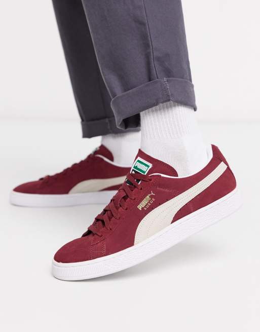 Puma store daim bordeaux