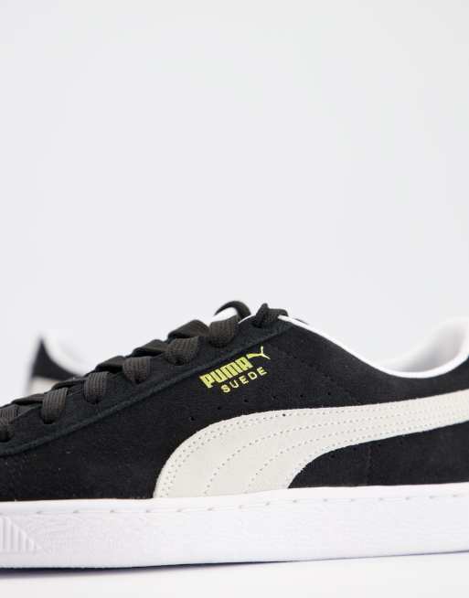 Puma Baskets classiques en daim Noir ASOS