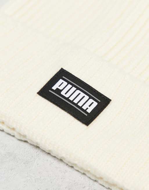 PUMA beanie in cream, 4 of 4