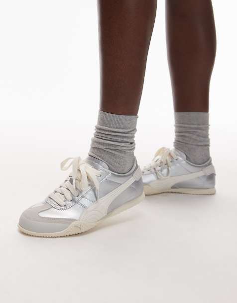 PUMA - Bella - Baskets - Argenté métallisé - view 1