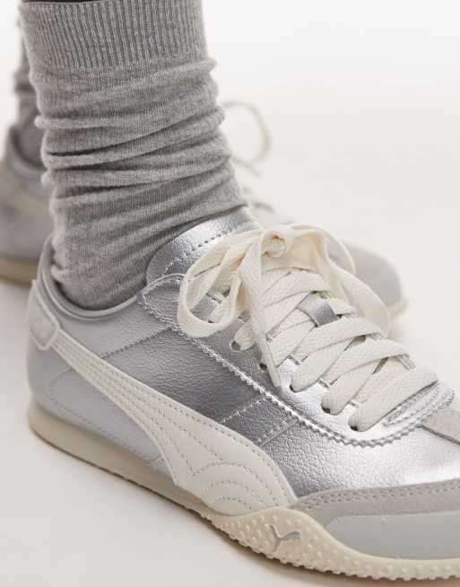 PUMA - Bella - Baskets - Argenté métallisé, 3 de 5