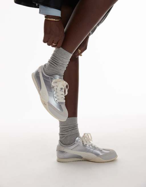 PUMA - Bella - Baskets - Argenté métallisé, 4 de 5