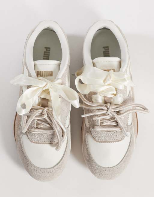 PUMA Bella Mina sneakers in beige, 4 of 5
