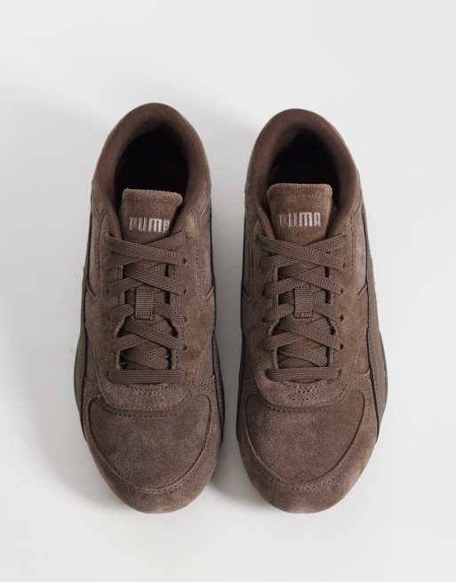 PUMA Bella Mina zamszowe sneakersy w brązie, 2 z 5