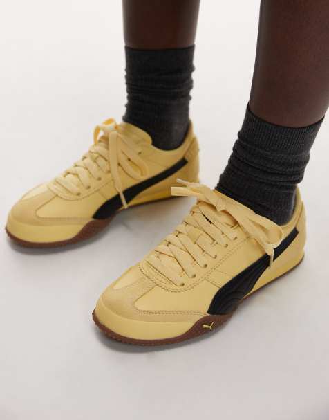 PUMA – Bella – Sneaker in Gelb - view 1